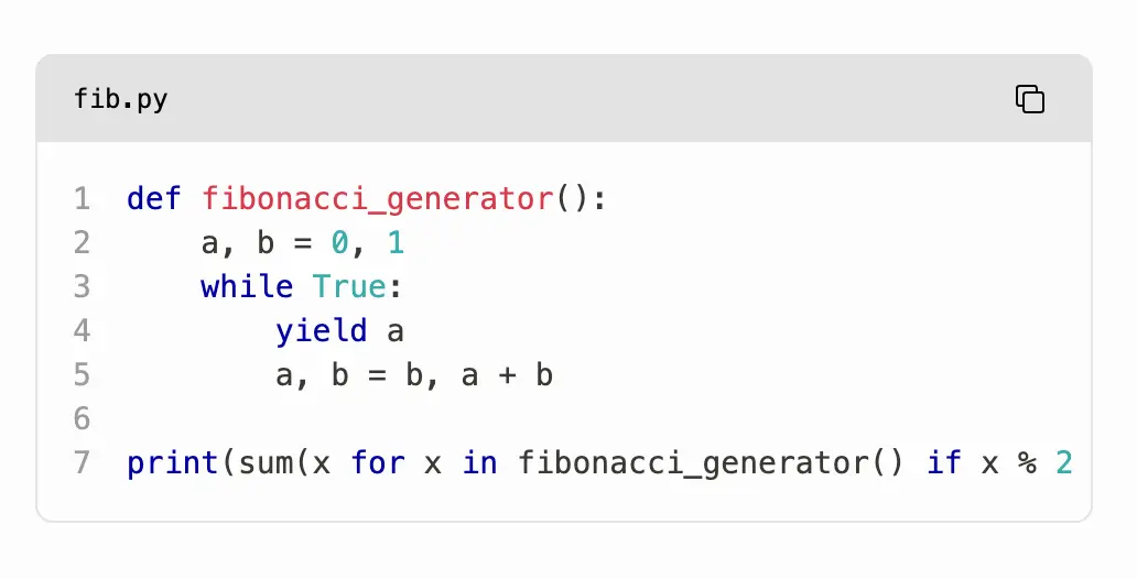 The Codeblock component. Rubric UI